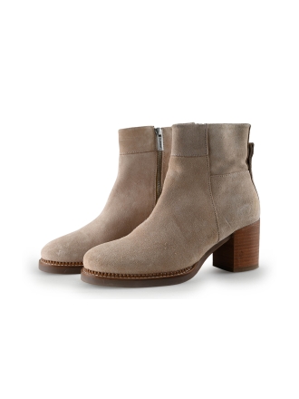 Shabbies Amsterdam Enkellaarzen Beige 322914