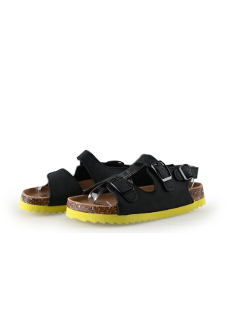 Colors of California Sandalen Zwart 322954