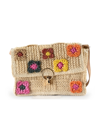 Pe-florence Schoudertas Beige 323200
 Maat standaard
 