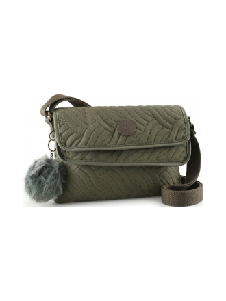 Kipling Schoudertas Groen 323224
 Maat standaard
 