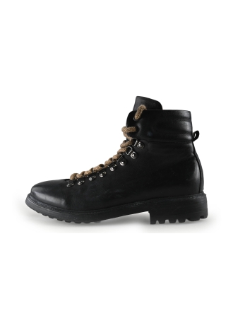 Stefano Lauran Veterboots Zwart 323516
 Maat 44
 