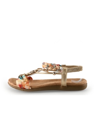 Dolcis Sandalen Goud 324062
 Maat 39
 