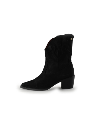 Fred de La Bretoniere Cowboy laarzen Zwart 324095
 Maat 38
 