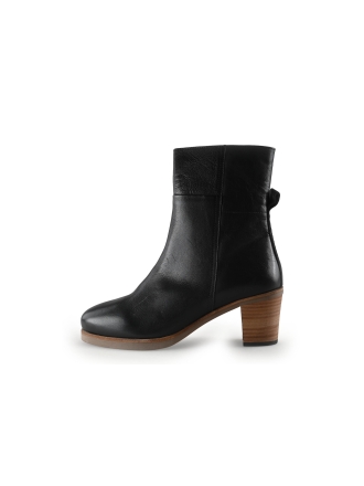 Shabbies Amsterdam Enkellaarzen Zwart 324336
 Maat 42
 