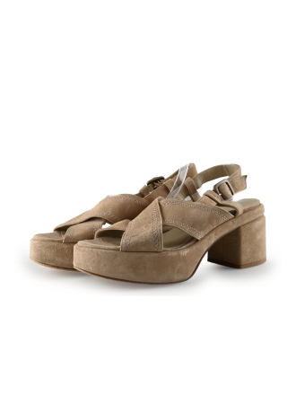 VIA VAI Sandalen Beige 324387
 Maat 41
 