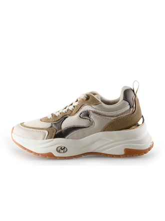 M Sneakers Beige 325036
 Maat 39
 