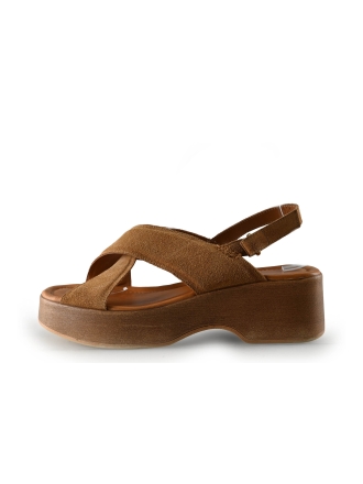 Sacha Sandalen Cognac 325265
 Maat 42
 