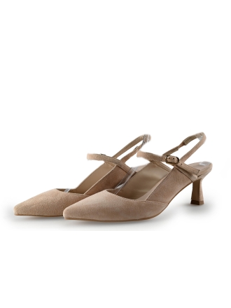 Manfield Pumps Beige 325310
 Maat 38
 