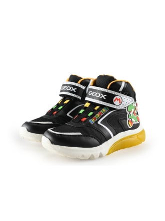 Geox Hoge sneakers Zwart 325387
 Maat 28
 