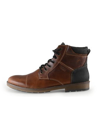 Rieker Veterboots Cognac 325425
 Maat 44
 