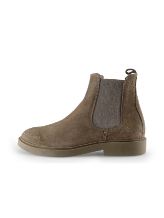 Manfield Chelsea boots Beige 325493
 Maat 45
 