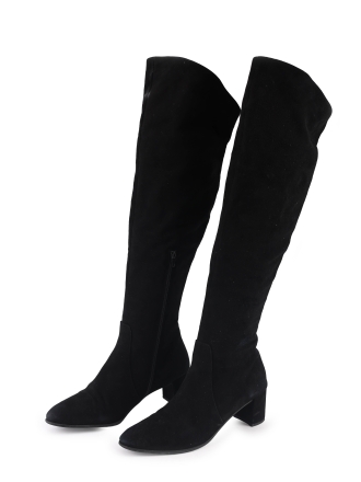 Notre-V Laarzen Zwart 325504
 Maat 43
 