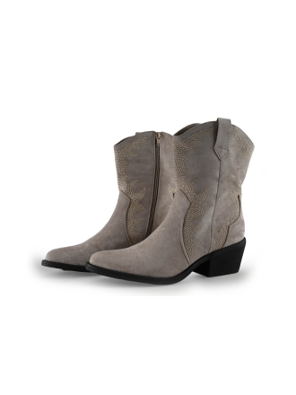 Ann Rocks Cowboy laarzen Beige 325618
 Maat 40
 