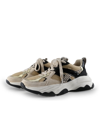 Poelman Sneakers Beige 325641
 Maat 39
 