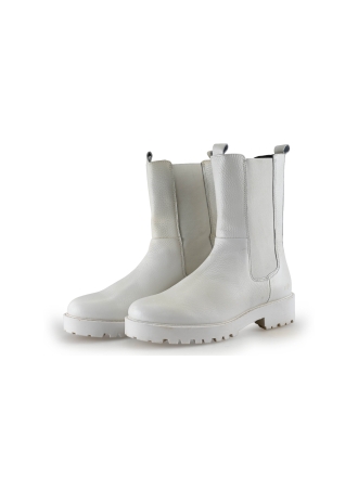 Nelson Chelsea boots Wit 326189
 Maat 38
 