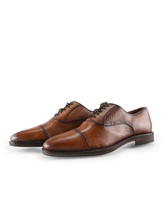 Manfield Veterschoenen Cognac 326194
 Maat 42
 