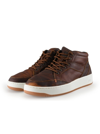 Hub Hoge sneakers Cognac 326321
 Maat 45
 