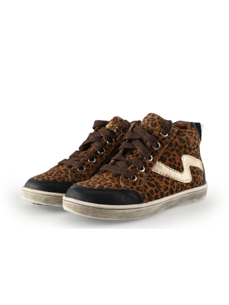 Nelson Hoge sneakers Zwart 326377
 Maat 27
 