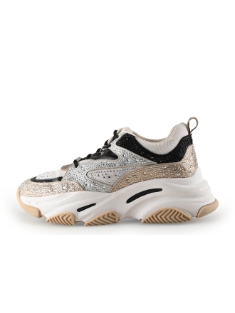 Steve Madden Sneakers Beige 326841
 Maat 39
 