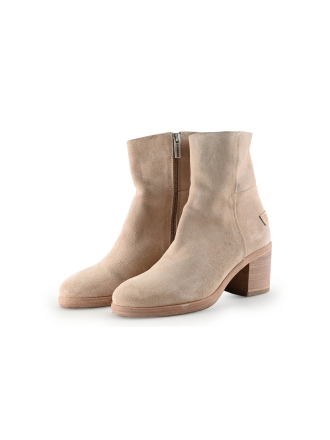 Shabbies Amsterdam Enkellaarzen Beige 327017
 Maat 38
 