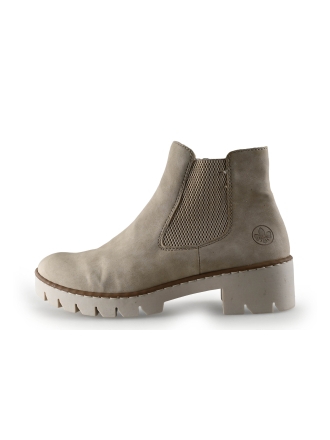 Rieker Chelsea boots Beige 327132
 Maat 42
 