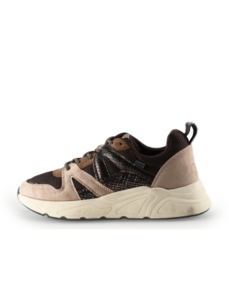 Poelman Sneakers Bruin 327230
 Maat 39
 