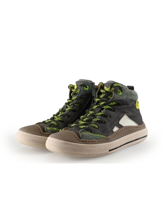 Stones And Bones Hoge sneakers Groen 327239
 Maat 29
 
