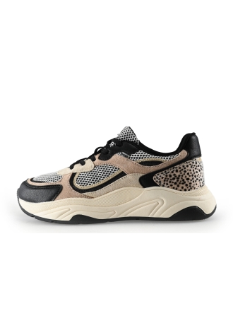 Poelman Sneakers Beige 327331
 Maat 42
 