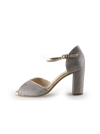 Manfield Sandalen Goud 327388
 Maat 37
 