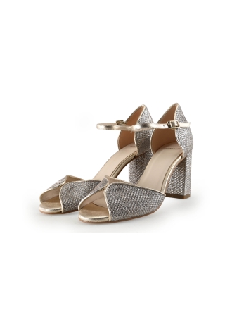 Manfield Sandalen Goud 327388
 Maat 37
 
