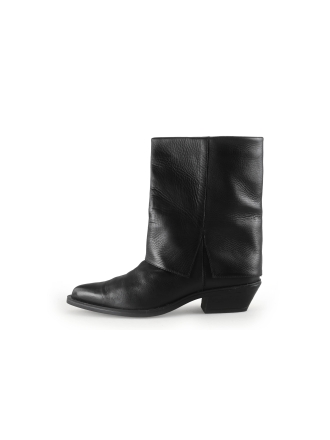 Manfield Cowboy laarzen Zwart 327399
 Maat 41
 