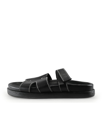 Sacha Slippers Zwart 327485
 Maat 42
 