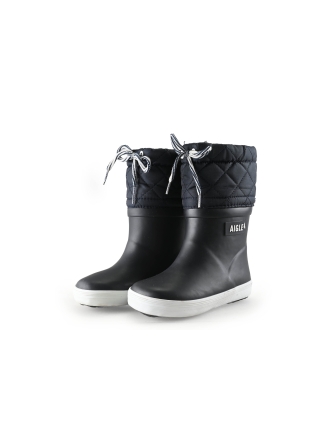 Aigle Regenlaarzen Zwart 327660
 Maat 24
 