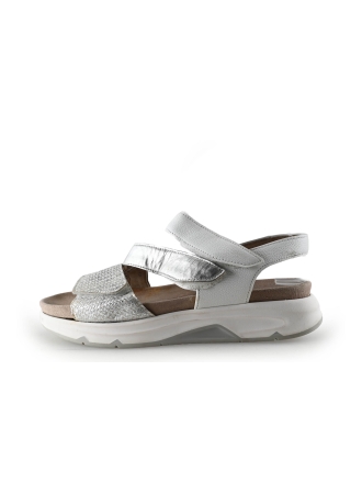 Gabor Sandalen Zilver 327742
 Maat 37
 