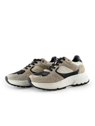 Manfield Sneakers Beige 327795
 Maat 36
 