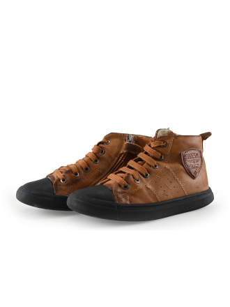 Barst! Hoge sneakers Cognac 327947
 Maat 25
 