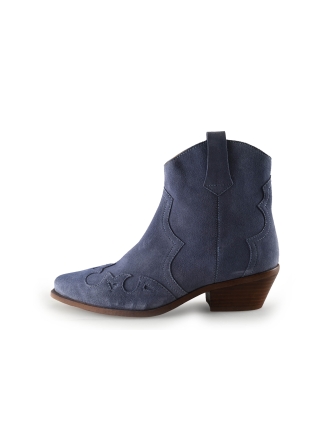 Manfield Cowboy laarzen Blauw 327948
 Maat 40
 