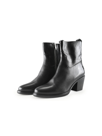 Shabbies Amsterdam Enkellaarzen Zwart 327972
 Maat 40
 