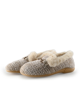River Woods Pantoffels Beige 328315
 Maat 38
 