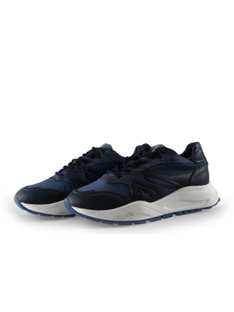 Manfield Sneakers Blauw 328402
 Maat 38
 