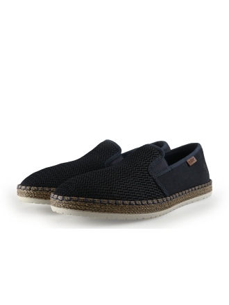 Rieker Instappers Blauw 328460
 Maat 43
 