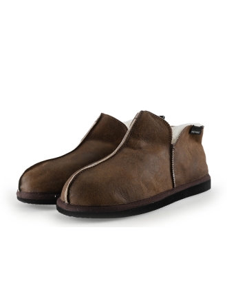Shepherd Pantoffels Bruin 328489
 Maat 44
 