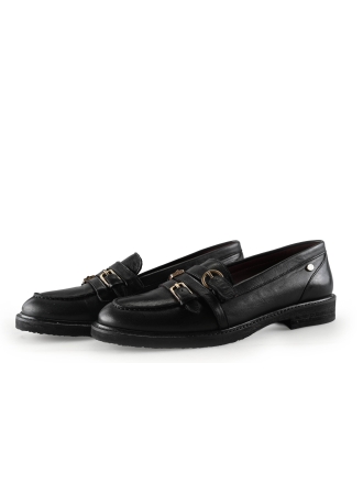 Fred de La Bretoniere Loafers  Zwart 328549
 Maat 38
 