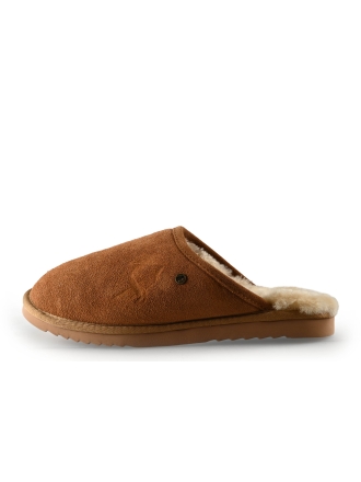 Warmbat Pantoffels Cognac 328572
 Maat 45
 