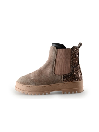 Milo Mila Chelsea boots Roze 328627
 Maat 31
 