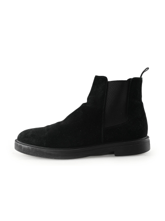 Manfield Chelsea boots Zwart 328632
 Maat 44
 