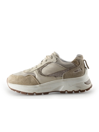 Manfield Sneakers Beige 328636
 Maat 38
 