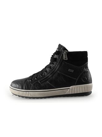 Remonte Hoge sneakers Zwart 328643
 Maat 39
 