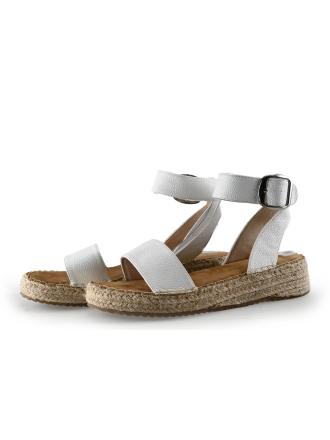 Poelman Espadrilles Wit 328667
 Maat 40
 
