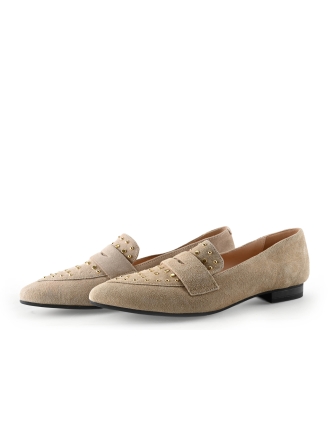 Manfield Loafers  Beige 328814
 Maat 38
 